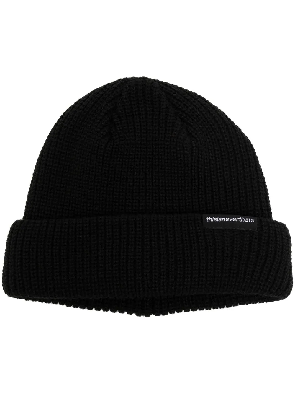 

This Is Never That P-Logo 2way beanie - Black