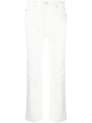AMI paris クロップドストレートパンツ スラックス