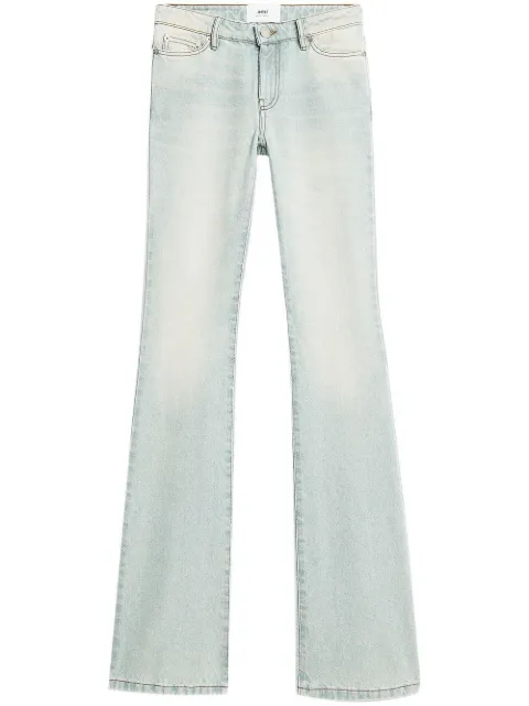 AMI Paris low-rise bootcut jeans