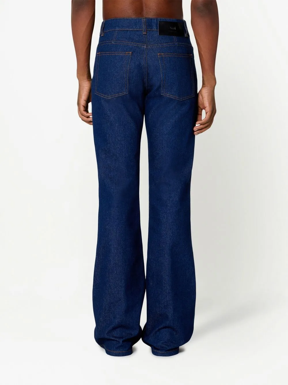 AMI Paris Flare Fit lowrise Jeans Farfetch