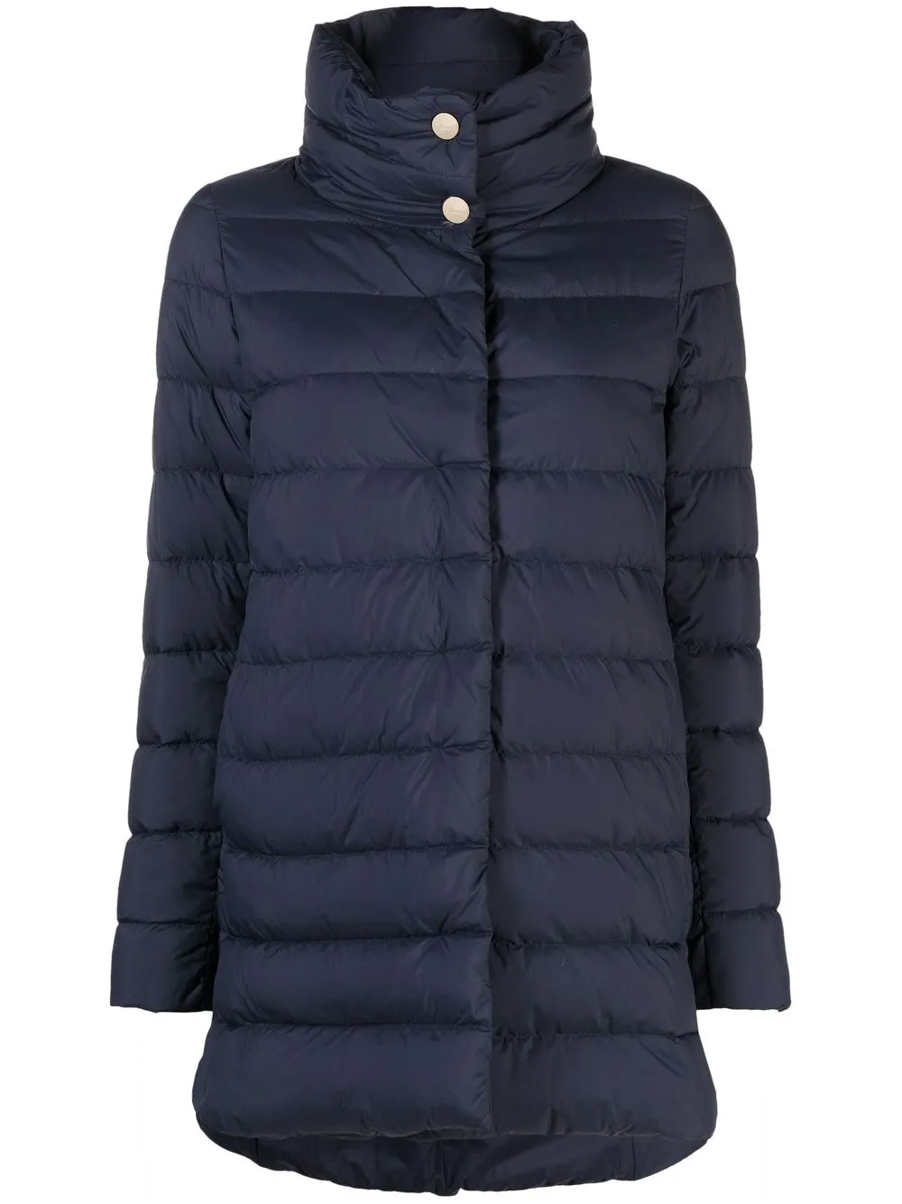 

Herno padded funnel neck coat - Blue