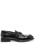 Alexander McQueen coin-embellished penny loafers - Black