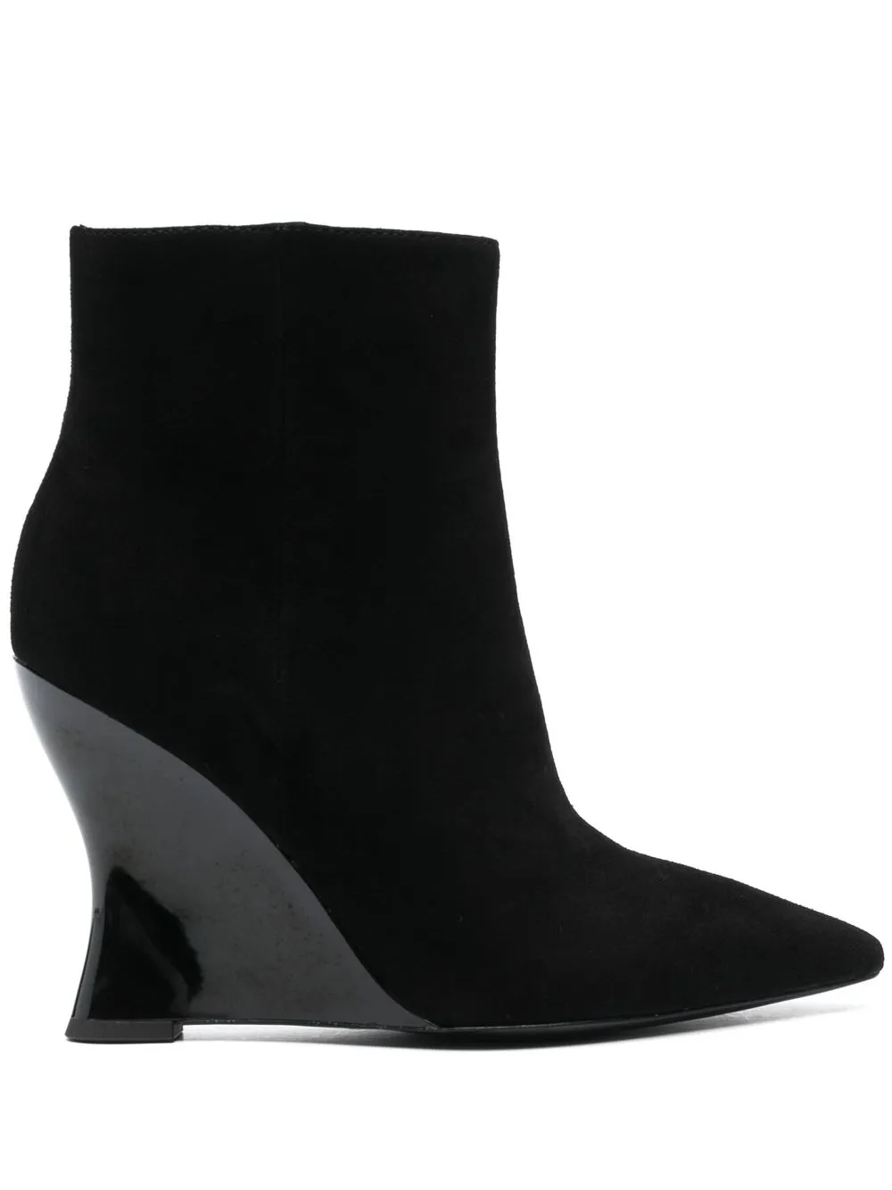 

Tory Burch pointed-toe 90mm heeled boots - Black