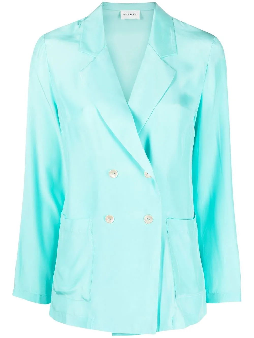 

P.A.R.O.S.H. Sofia double-breasted blazer - Blue