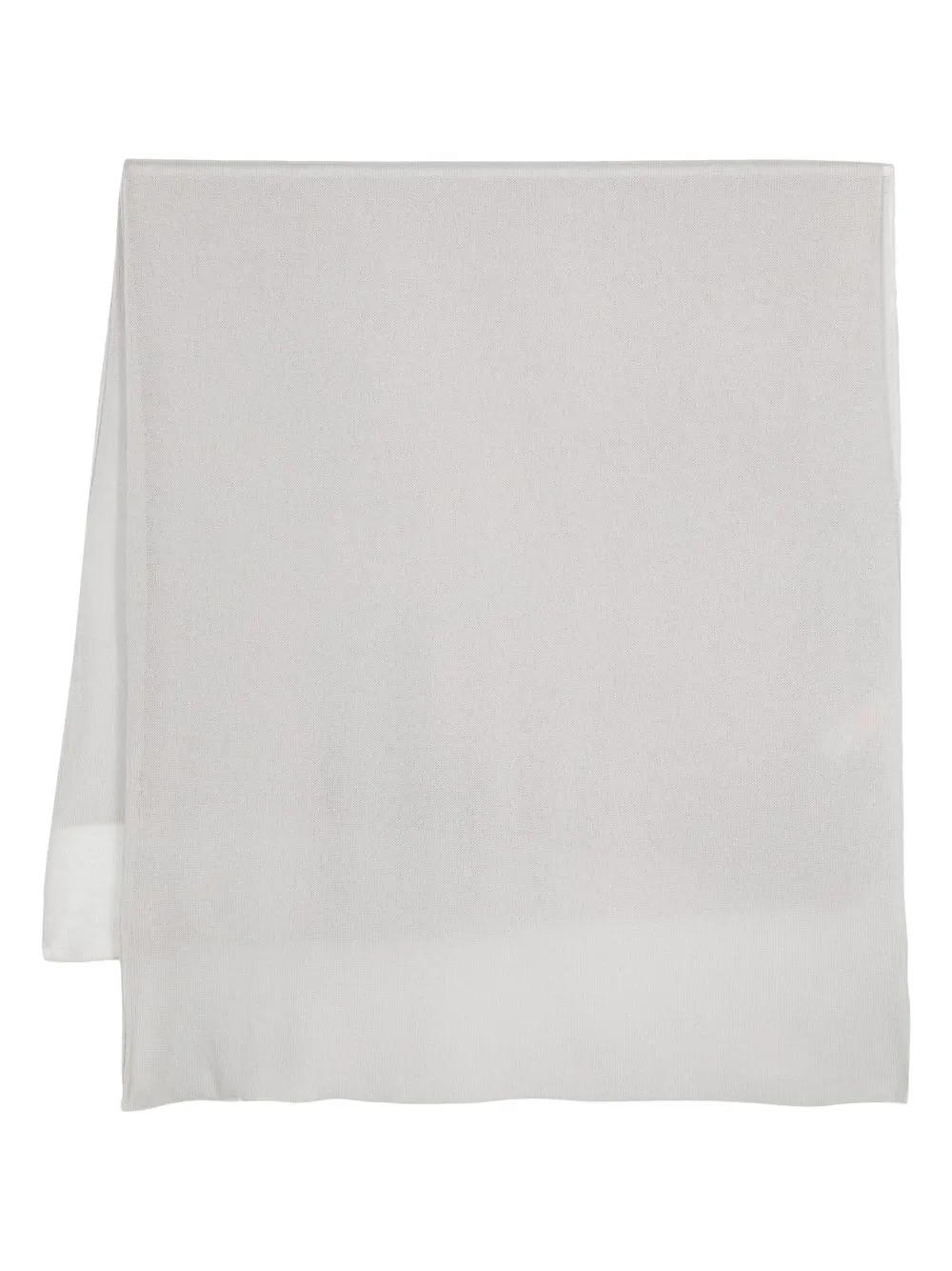 

Malo long fine-knit cashmere scarf - Grey