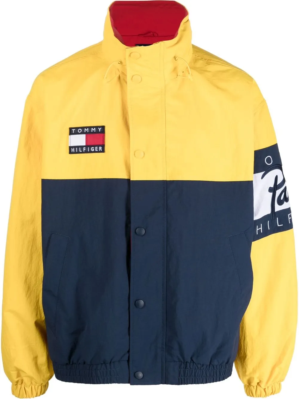 

Tommy Hilfiger logo-patch sports jacket - Yellow