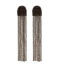 Fabiana Filippi fringed Shiny earrings - Gold