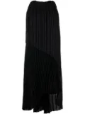 Fabiana Filippi plissé layered dress - Black