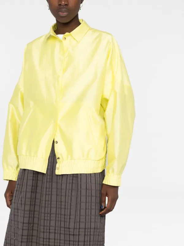 ジャケット FABIANA FILIPPI Women Jackets GCD265F232 D827780 Yellow Fabiana Filippi Satin button-up Jacket | Yellow | FARFETCH LB
