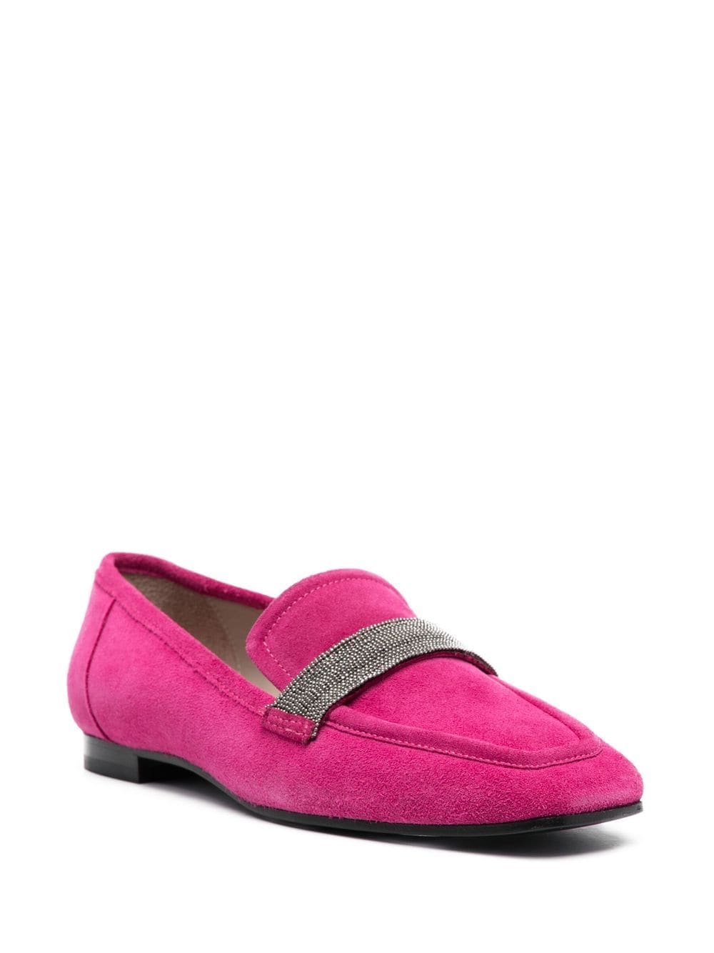 Fabiana Filippi Suède loafers - Roze