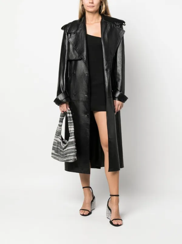 【関税込み】Kara グレー Crystal Mesh Armpit バッグ Kara Armpit crystal-embellished Mesh Bag | Silver | FARFETCH OM
