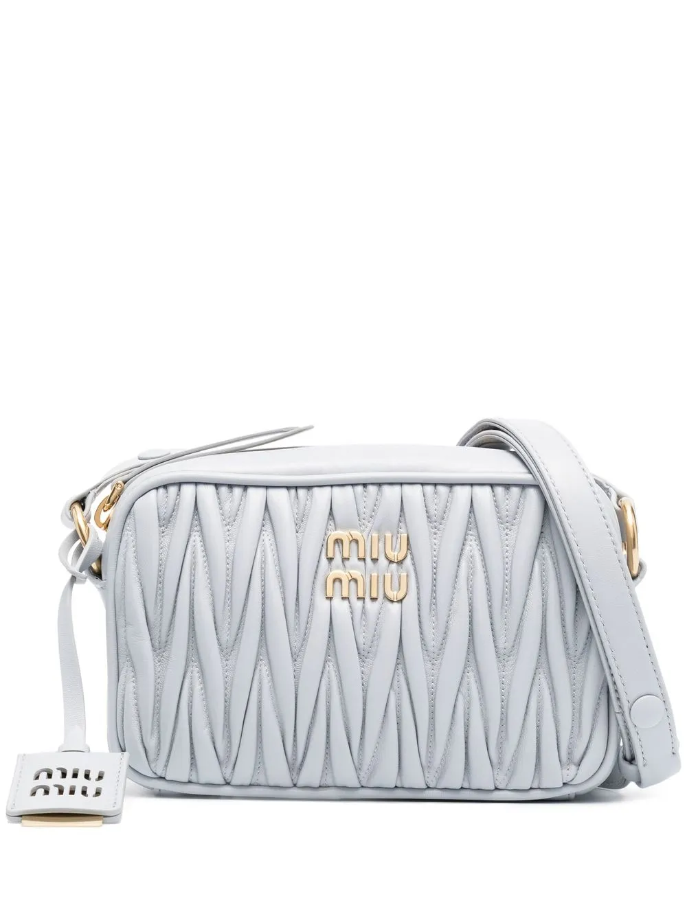 Miu Miu logoplaque Quilted Satchel Bag Farfetch