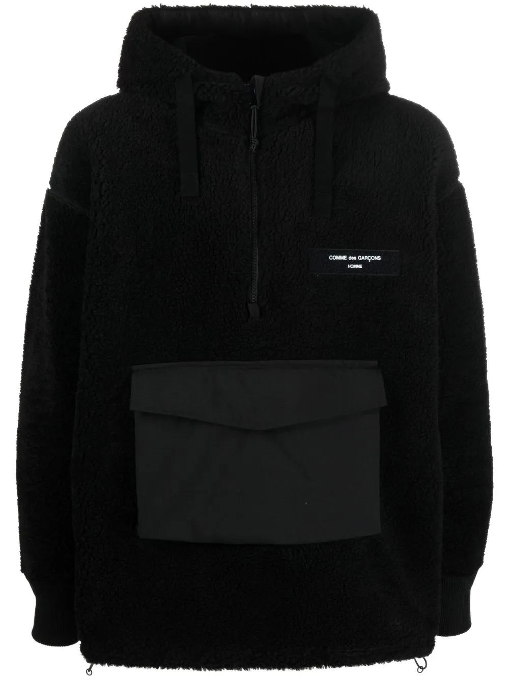 

Comme Des Garçons Homme zip-up hoodie - Black