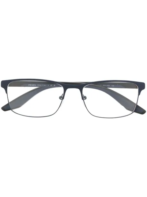 Prada Eyewear logo-lettering glasses