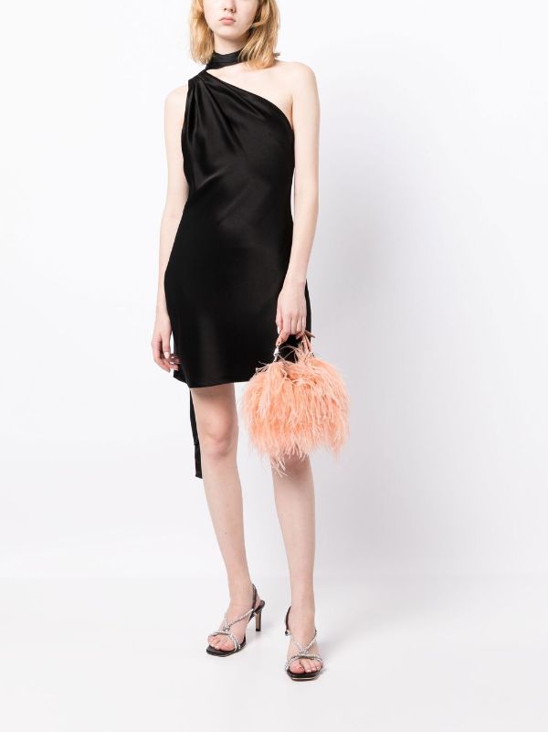 Alice and olivia one shoulder outlet dress