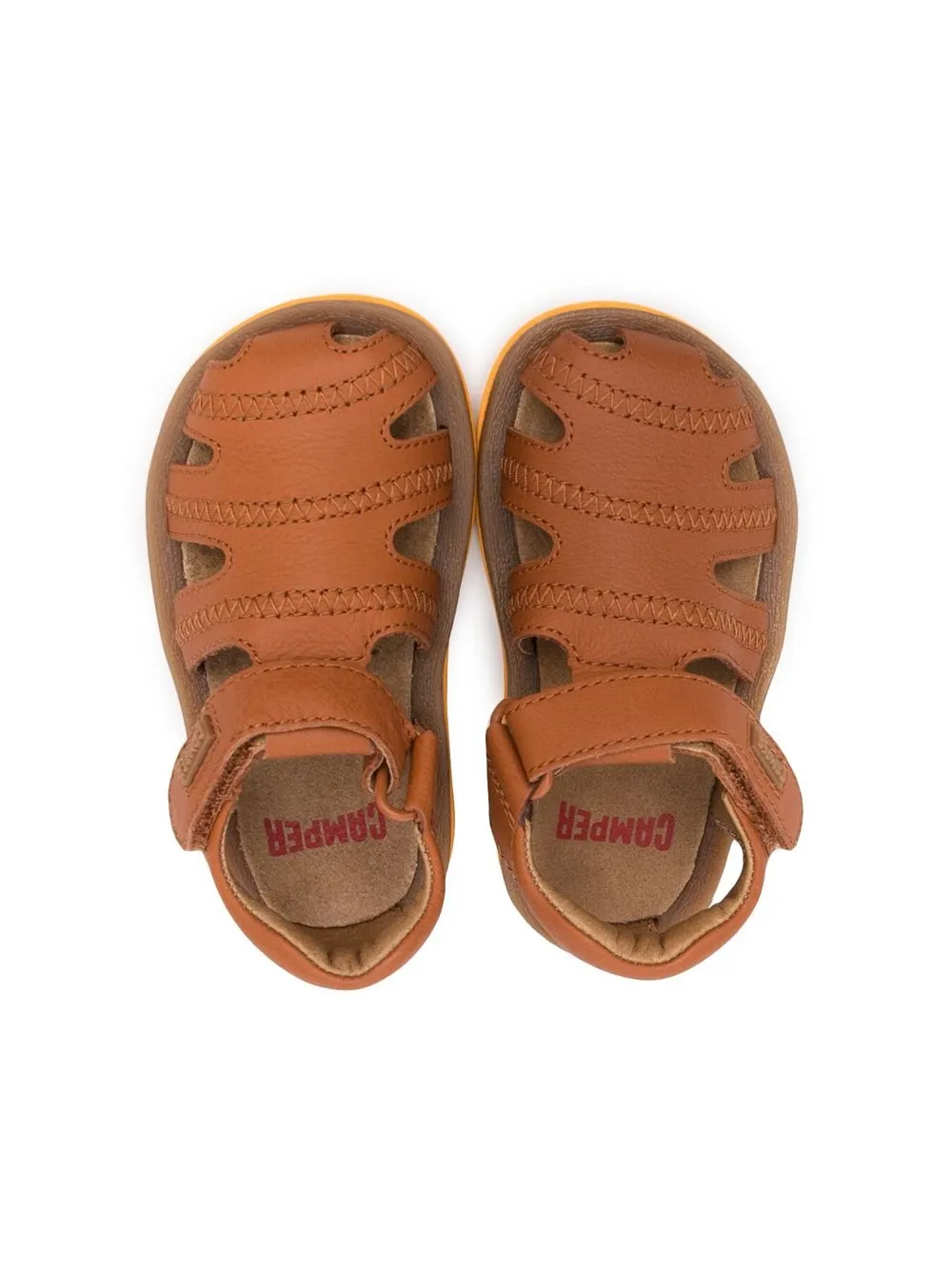  Camper Kids Bicho Closed-toe Sandals - Brown 
