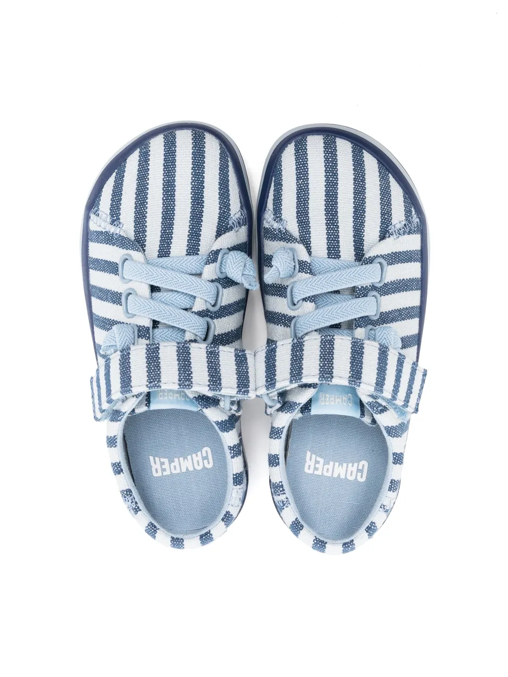  Camper Kids Striped Low-top Sneakers - Blue 