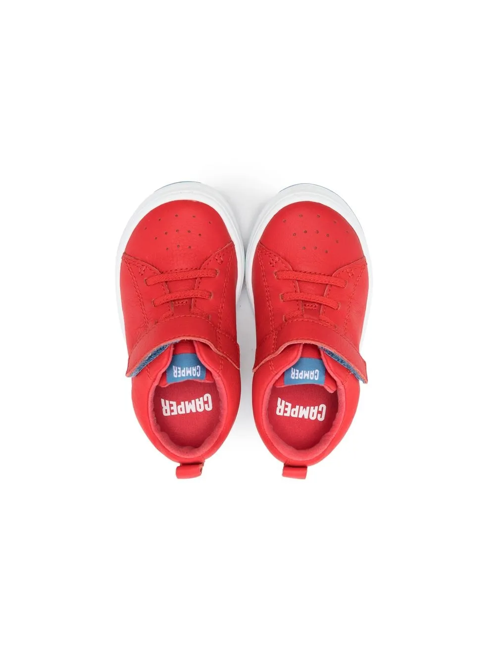 Shop Camper Runner Four Touch-strap Sneakers In Red