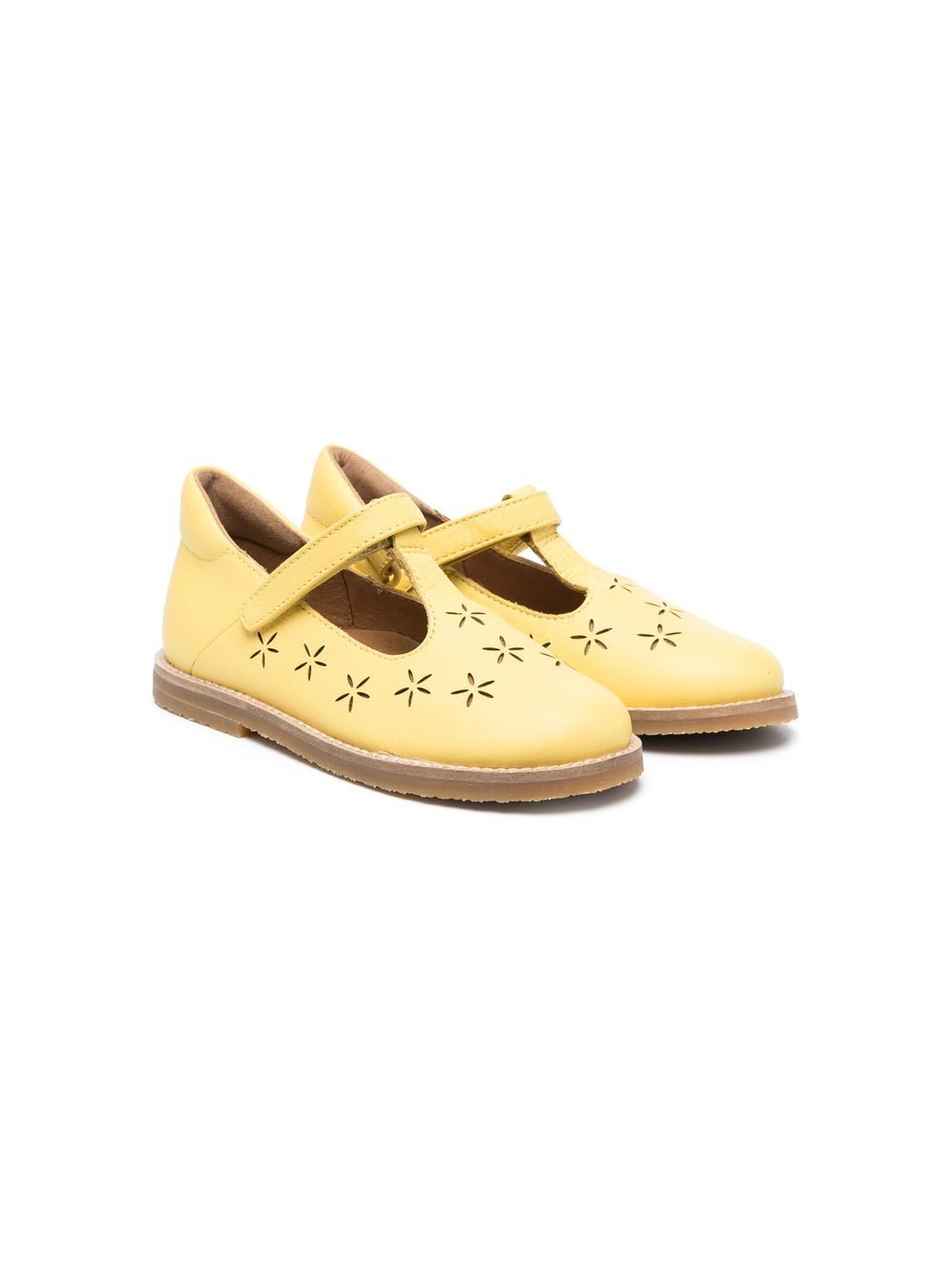 

Camper Kids Savina cut-out detail ballerinas - Yellow