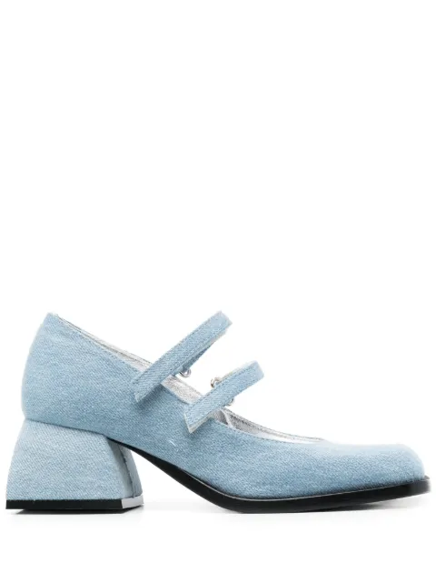 Nodaleto zapatillas Bulla con tacón de 50mm