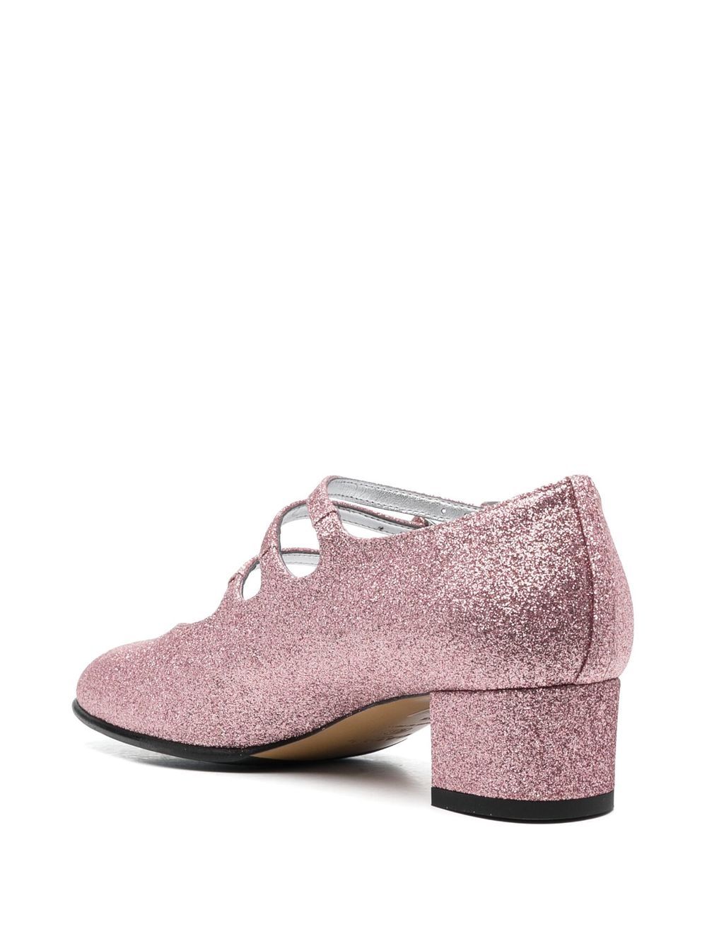 Shop Carel Paris Kina Glitter Pumps In Rosa