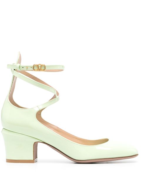 Valentino Garavani Tan-Go 60mm patent leather pumps