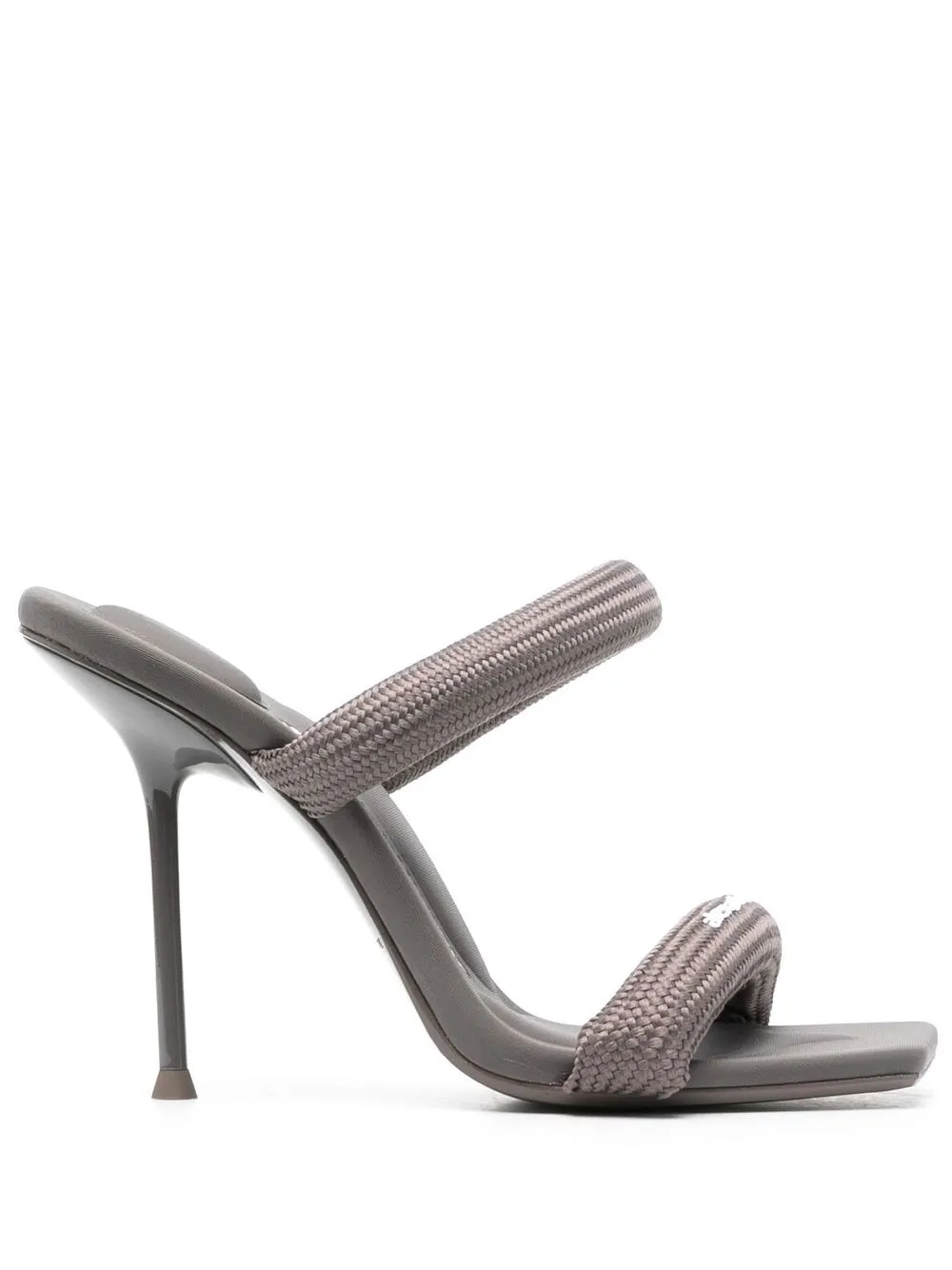 

Alexander Wang Julie 110mm padded-strap sandals - Grey