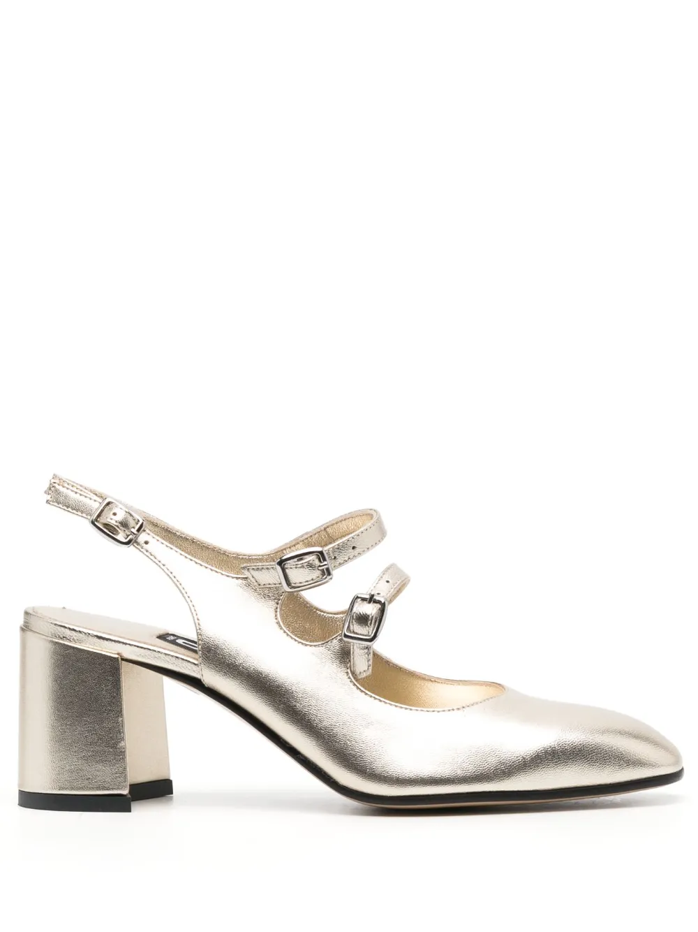 Carel Paris Banana slingback pumps Goud