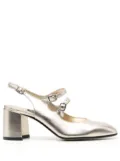 Carel Paris Banana 65mm slingback pumps - Gold