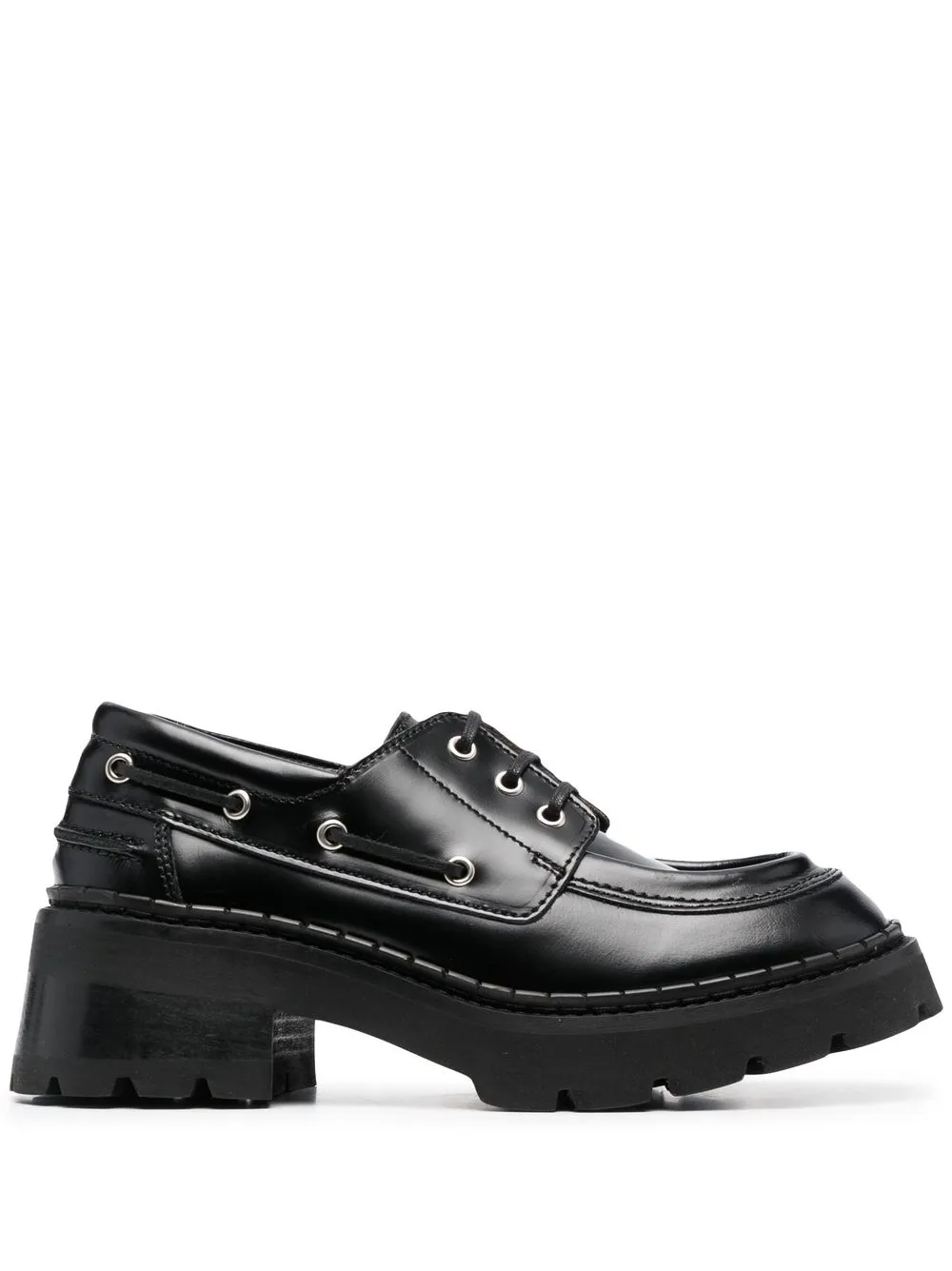 

BY FAR Stanley lace-up shoes - Black