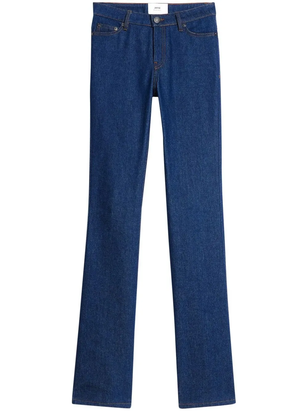 

AMI Paris mid-rise bootcut jeans - Blue