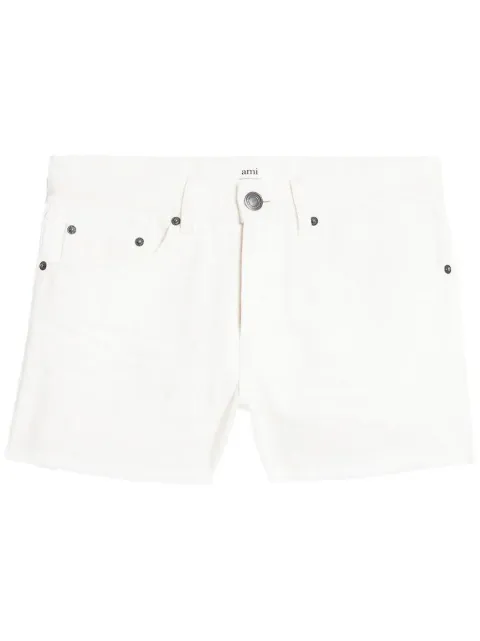 AMI Paris straight-leg denim shorts