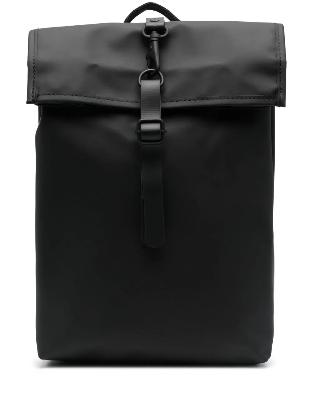 

Rains roll-top waterproof backpack - Black