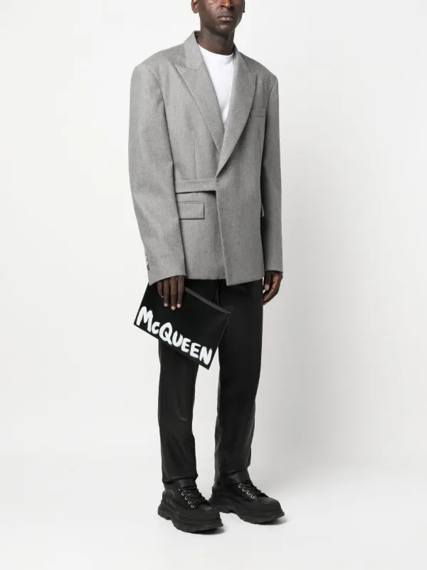 Alexander McQueen Oversized Red Print メンズ - 625162 WHZ4K