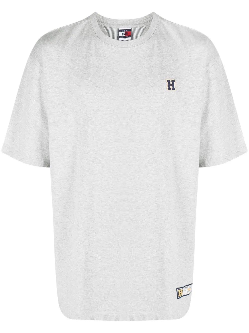 

Tommy Hilfiger logo-print short-sleeve T-shirt - Grey