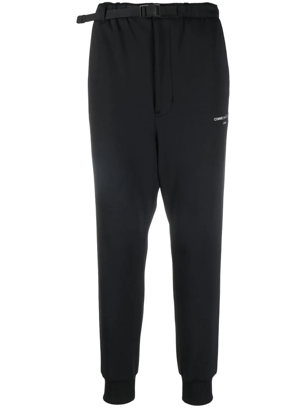 

Comme Des Garçons Homme buckle-detail track pants - Black
