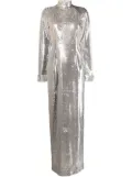 Givenchy open-back sequin gown - Silver