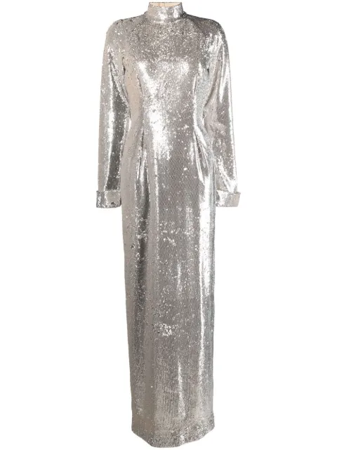 Givenchy open-back sequin gown