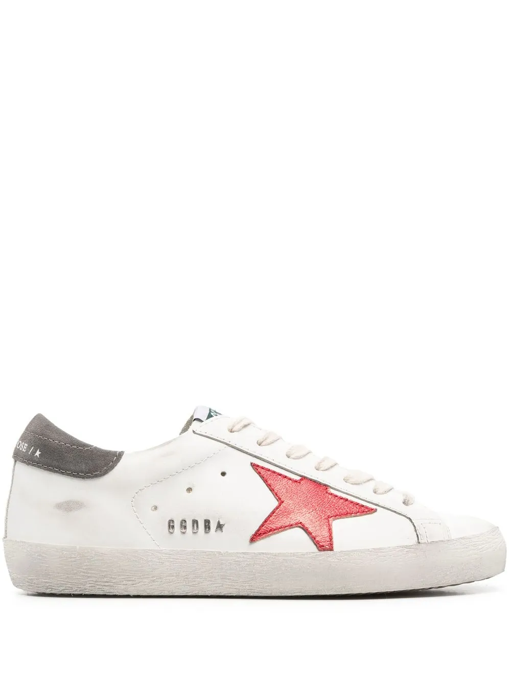 

Golden Goose Super-Star leather sneakers - White