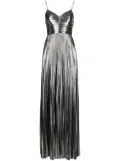 Retrofete Cherith pleated dress - Silver