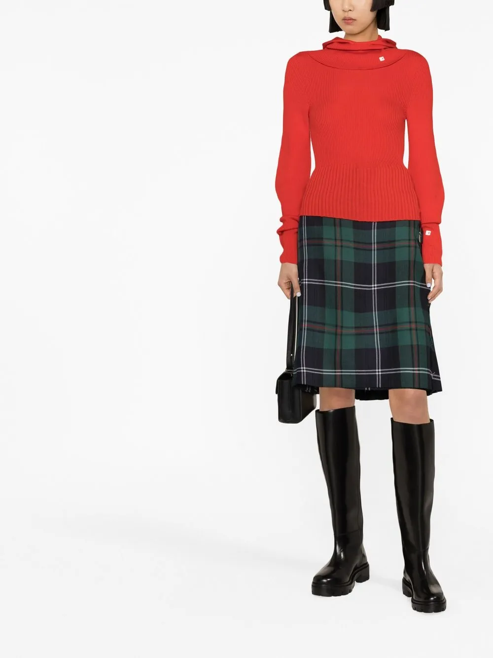Low Classic ensemble pull-cagoule en maille nervurée | Pulls | Image 2