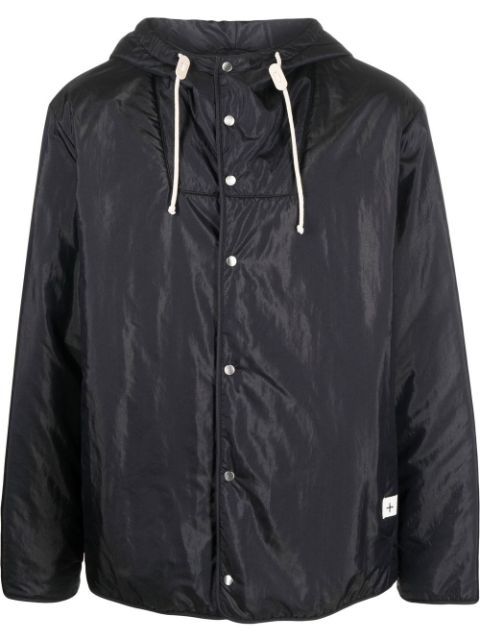 Jil Sander hooded silk-blend lightweight jacket