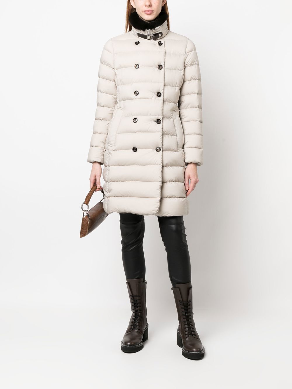 Moorer Longan double-breasted Padded Coat - Farfetch