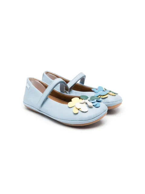 Camper Kids appliqué-detail ballerina shoes