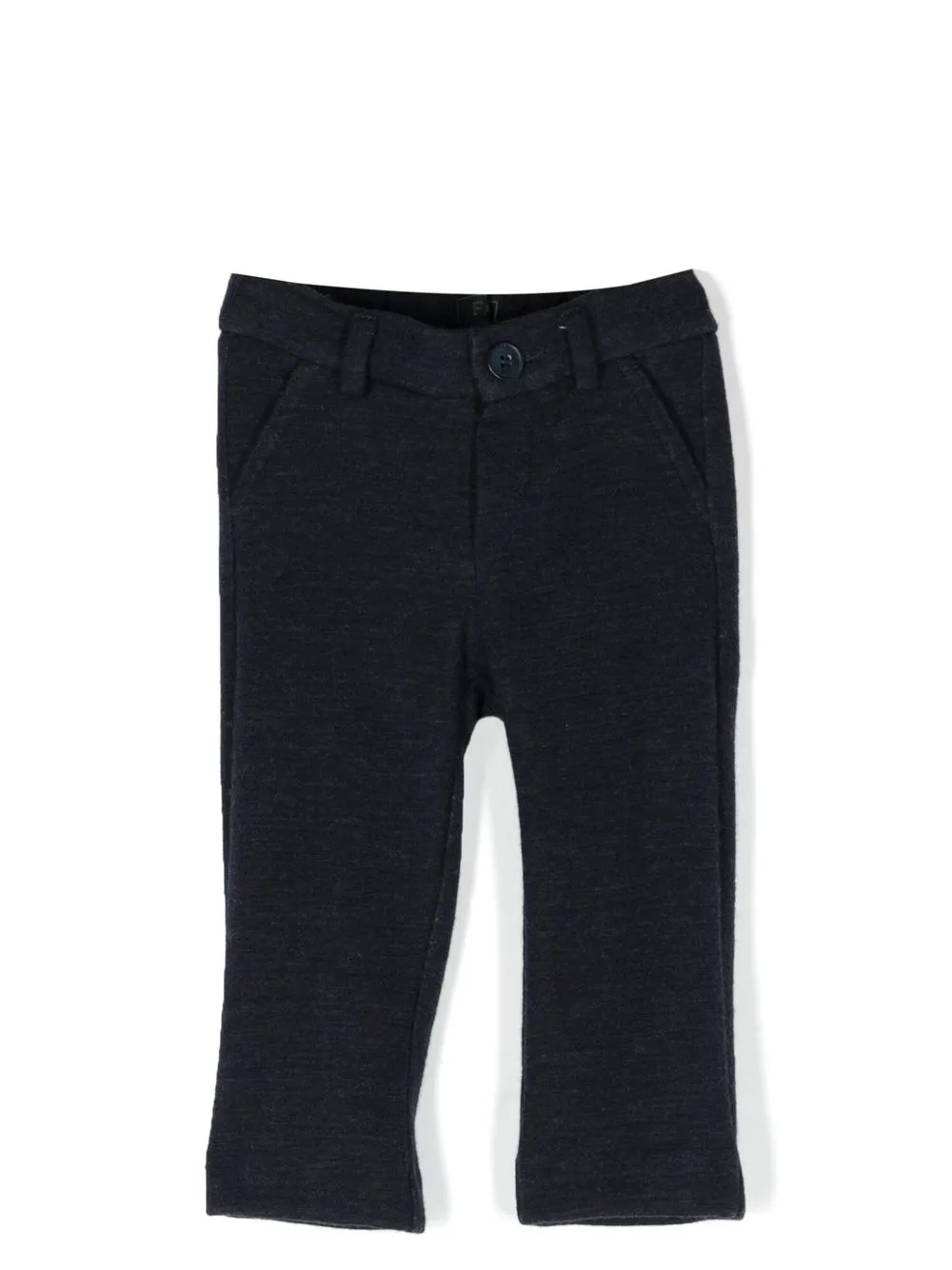 

Fay Kids pantalones rectos con bolsillos - Azul