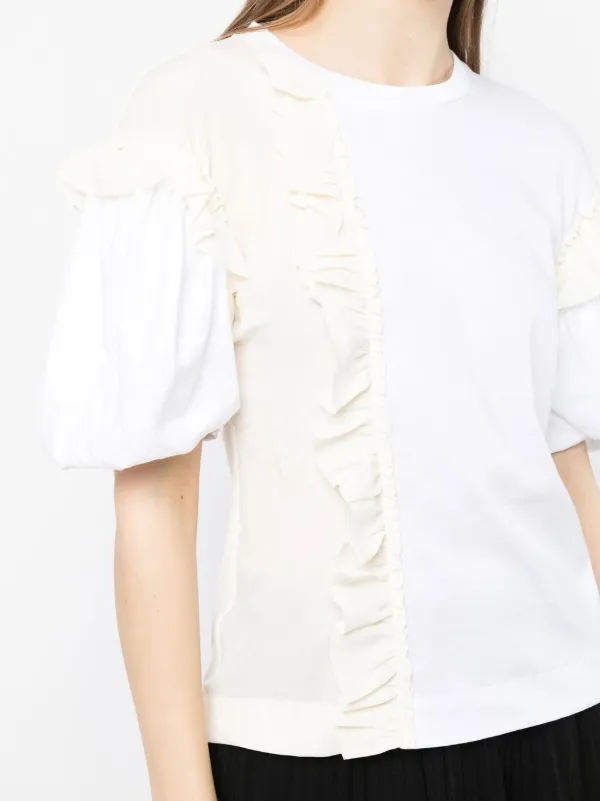 Simone Rocha ラッフル パフスリーブ Tシャツ - Farfetch