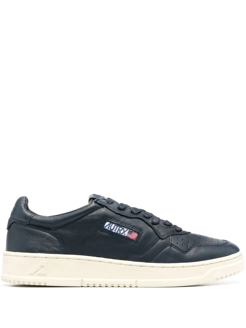 

Autry leather low-top trainers - Blue