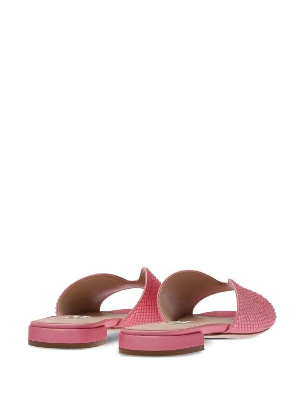 Miu miu crystal embellished satin sale sandals