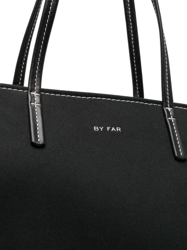 BY FAR Club Canvas Tote Bag Farfetch