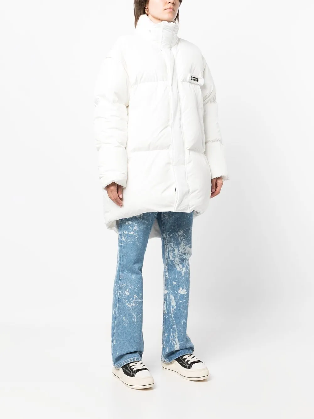 Kimhēkim Logo-plaque Puffer Jacket In White